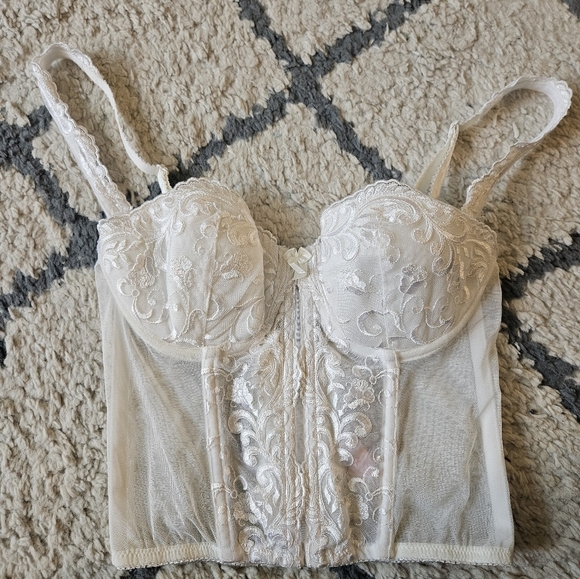 Victoria's Secret Lace Padded Corset 34b - Picture 1 of 6